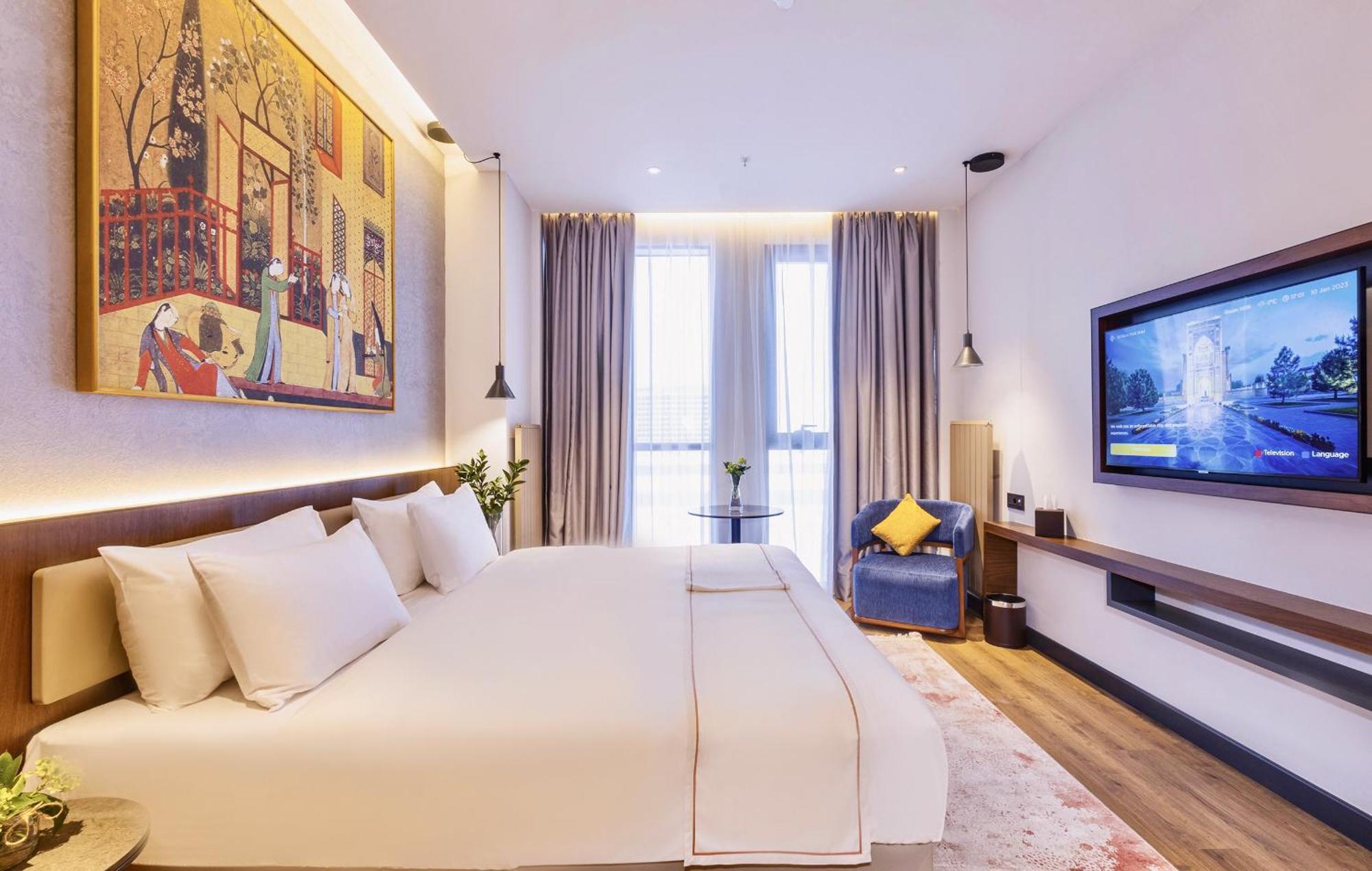 Hilton Garden Inn Samarkand Afrosiyob Exterior foto